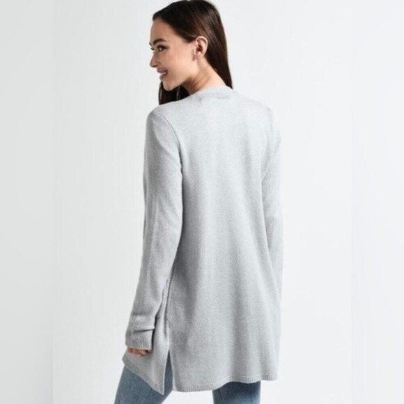 NWT ATM Anthony Melillo Two Pocket Open Front Mid Length Cashmere Cardigan SZ S - Picture 5 of 16